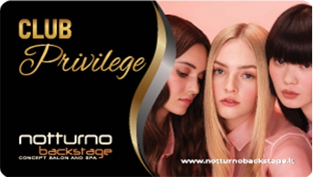 Gift Card - Promozioni- Notturno Backstage